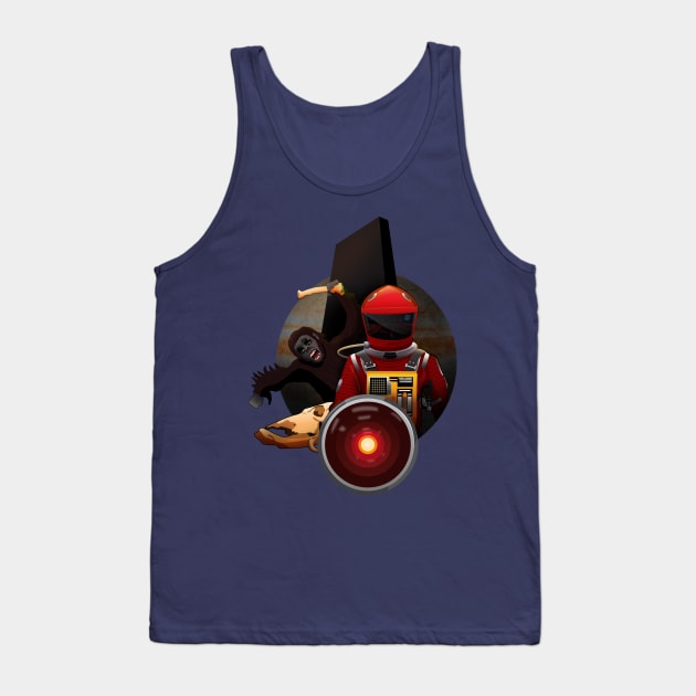 2001 a space odyssey Tank Top by ChocolateBono